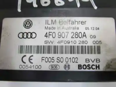 Автозапчастина б/у електронний модуль для audi a6 c6 (4f2) 2.0 tdi посилання на oem iam 4f0907280b  