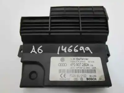 Second-hand car spare part electronic module for audi a6 c6 (4f2) 2.0 tdi oem iam references 4f0907280b