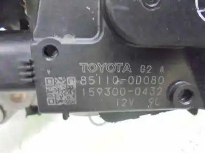 Автозапчастина б/у двигатель передніх склоочисників для toyota yaris (ksp9/scp9/nlp9) 1kr посилання на oem iam 851100d080  