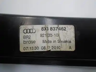 Second-hand car spare part passenger side right window regulator for audi a1 (8x1, 8xk) 1.2 tfsi oem iam references 8k0959802c  