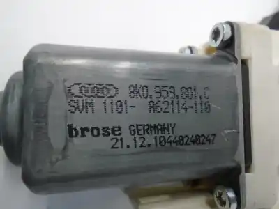 Second-hand car spare part driver left window regulator for audi a1 (8x1, 8xk) 1.2 tfsi oem iam references 8k0959801c  