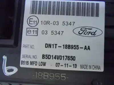 Peça sobressalente para automóvel em segunda mão display gps / multimídia por ford fiesta vi (cb1, ccn) 1.25 referências oem iam 2019477  
