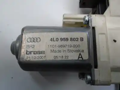 Автозапчасти б/у регулятор стекла переднего правого за audi q7 (4l) bhk ссылки oem iam 4l0837462d  