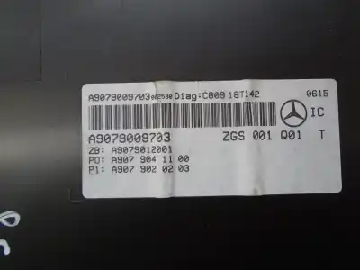 İkinci el araba yedek parçası kilometre sayaç saat için mercedes-benz sprinter iii furgon rwd/awd (907) 651958 oem iam referansları a9079002406 a9079001207 a9079005406