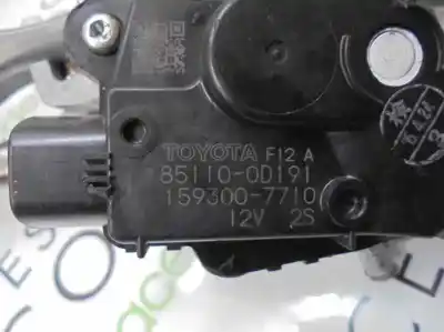 Second-hand car spare part front windshield wiper motor for toyota yaris (ksp1/nlp1/nsp1) 1kr oem iam references 851100d190  