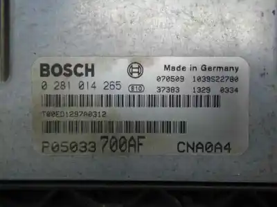Автозапчасти б/у блок управления двигателем за dodge avenger (js) byl ссылки oem iam 0281014265  