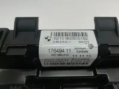 Piesă de schimb auto la mâna a doua ceas bord kilometraj pentru bmw serie 1 berlina 5p (f20) b47d20a referințe oem iam 62106805182  