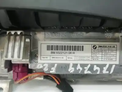 Piesă de schimb auto la mâna a doua ecran display multifuncțional displei pentru bmw serie 1 berlina 5p (f20) b47d20a referințe oem iam 65509322121  