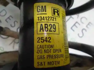 Pezzo di ricambio per auto di seconda mano ammortizzatore anteriore destro per chevrolet cruze 5-puertas z20d1 riferimenti oem iam 13412721  