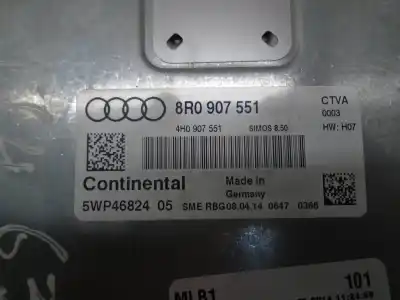 Second-hand car spare part ecu engine control for audi q5 (8r) ctva oem iam references 8r0907551  
