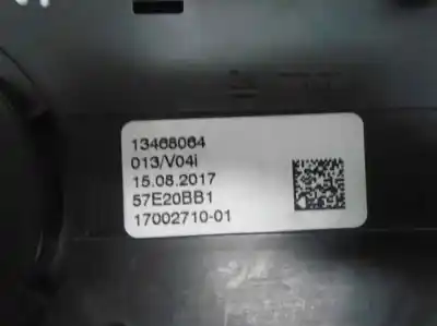 Автозапчастина б/у контроль опалення / кондиціонації для opel corsa e b13dtr посилання на oem iam 13468064  