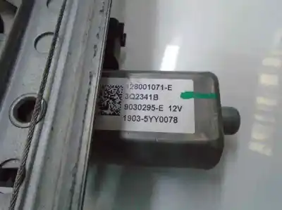 Second-hand car spare part passenger side right window regulator for dacia dokker k7ma8 oem iam references 19035yy0078  