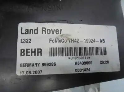 Автозапчасти б/у нагревательный вентилятор за land rover range rover (lm) 368dt ссылки oem iam jnb000060  