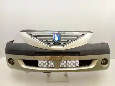 Second-hand car spare part front bumper for dacia logan 1 express k9k792 oem iam references 6001548766  6001549906