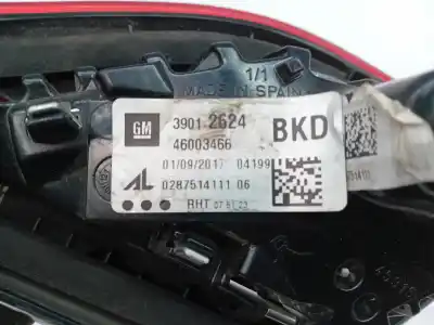Автозапчасти б/у внутренний правый задний фонарь за opel corsa e b13dtr ссылки oem iam 13454501  