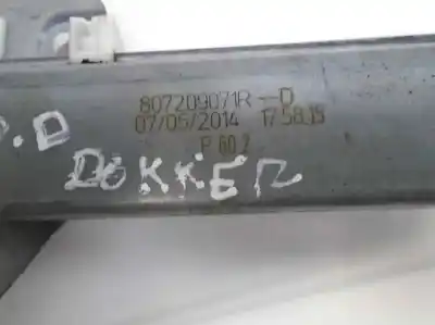 Автозапчасти б/у регулятор стекла переднего правого за dacia dokker k9kc6 ссылки oem iam 807209071r  