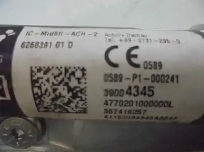 Автозапчастина б/у передня ліва подушка безпеки для opel corsa e (x15) 1.4 turbo (08, 68) посилання на oem iam 39004345  