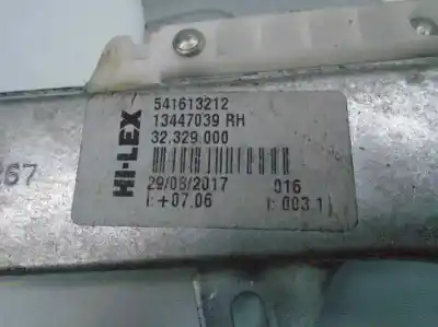 Автозапчастина б/у регулятор переднього правого скла для opel corsa e b13dtr посилання на oem iam 13447039  