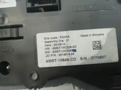 Peça sobressalente para automóvel em segunda mão velocímetro / quadrante por ford c-max ii (dxa/cb7, dxa/ceu) 1.6 tdci referências oem iam 2254319  