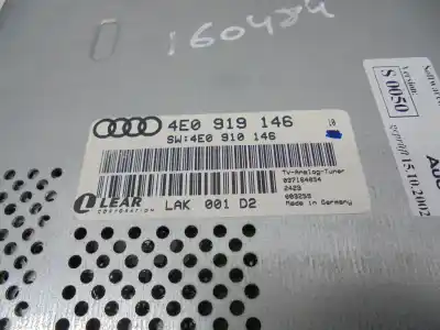 Автозапчастина б/у електронний модуль для audi a8 (4e) bfl посилання на oem iam 4e0919146  