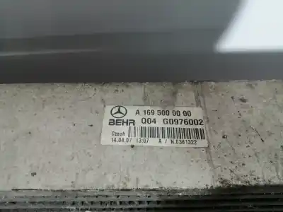 Peça sobressalente para automóvel em segunda mão intercooler por mercedes-benz clase b sports tourer (w245) b 200 cdi (245.208) referências oem iam a1695000000  