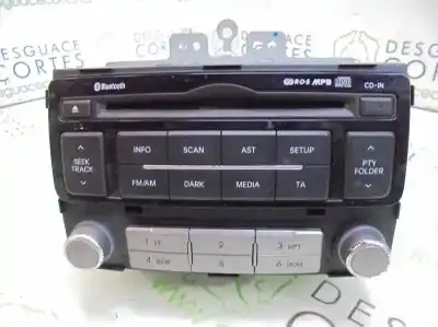 Piesă de schimb auto la mâna a doua SISTEM AUDIO / CD RADIO CASETOFON pentru HYUNDAI I20 (PB)  Referințe OEM IAM 961211J252BLH  