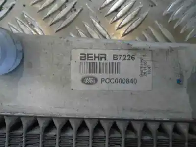 Автозапчастина б/у водяний радіатор для land rover range rover (lm) 306d1 посилання на oem iam pcc000840  
