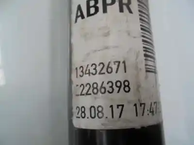 Автозапчастина б/у амортизатор задній лівий для opel corsa e b13dtr посилання на oem iam 13432671  