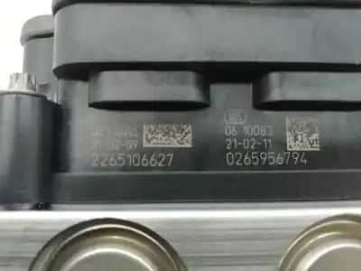 Автозапчастина б/у блок управління abs для renault clio v h4d470 посилання на oem iam   