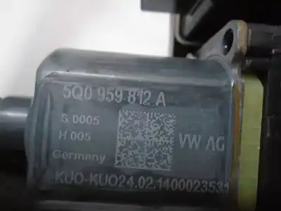 Автозапчастина б/у регулятор скла заднього правого для volkswagen golf vii variant (ba5, bv5) 1.6 tdi посилання на oem iam 5g4839462b  
