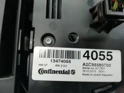 Pezzo di ricambio per auto di seconda mano impianto audio / radio cd per opel mokka b16dth/lvl riferimenti oem iam 42356788  