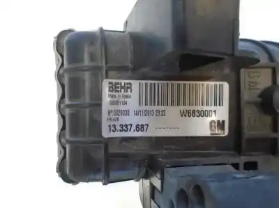 Piesă de schimb auto la mâna a doua radiator aer intercooler pentru opel meriva b a14nel referințe oem iam 1302214  