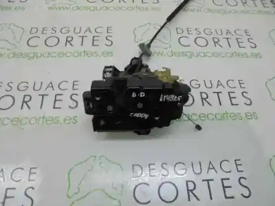 Автозапчасти б/у замок передней правой двери за volkswagen caddy ka/kb (2k) bdj ссылки oem iam 3b1837016br  