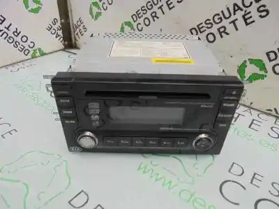 Second-hand car spare part AUDIO SYSTEM / RADIO CD for KIA CERATO (LD)  OEM IAM references LACM5531EK  