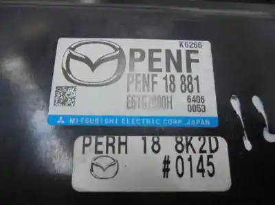 Second-hand car spare part ecu engine control for mazda cx-3 (dk) pe oem iam references penf18881  
