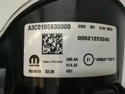 Автозапчасти б/у счетчик километров часы за fiat ii tipo (357) hatchback 940b7000 ссылки oem iam 52122324  