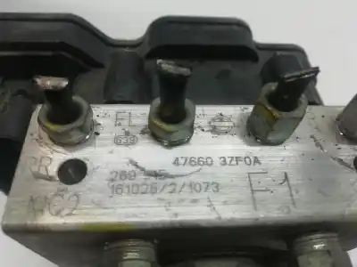 Second-hand car spare part abs control unit for nissan pulsar fastback (c13) 1.5 dci oem iam references 476603zf0a  