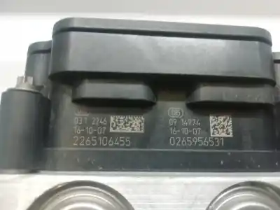 Second-hand car spare part abs control unit for nissan pulsar fastback (c13) 1.5 dci oem iam references 476603zf0a  