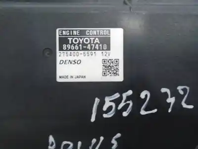 Автозапчастина б/у ебу контролер двигуна для toyota prius (_w3_) 1.8 plug-in hybrid (zvw30) посилання на oem iam 2754005591  