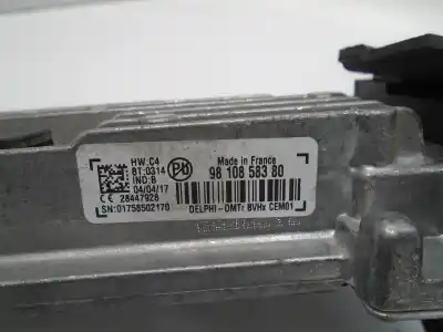 Автозапчасти б/у блок управления пуск/стоп за citroen jumpy combi bho1 ссылки oem iam 9610858380  