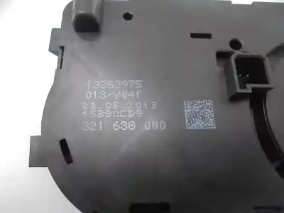 Peça sobressalente para automóvel em segunda mão comando de sofagem (chauffage / ar condicionado)  por opel adam (m13) 1.4 referências oem iam 13468064  