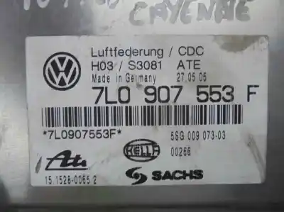 Автозапчастина б/у блок управління підвіски для porsche cayenne (9pa) turbo 4.5 посилання на oem iam 15152800652  