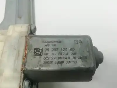 Second-hand car spare part rear right window regulator for peugeot 308 (p5) hn05 oem iam references 9800273380  
