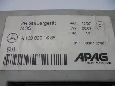 Автозапчасти б/у электронный модуль за mercedes-benz clase b sports tourer (w245) b 180 cdi (245.207) ссылки oem iam a1698201685  