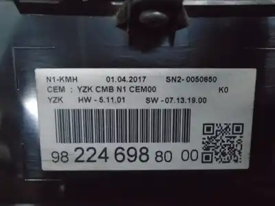 Автозапчасти б/у счетчик километров часы за citroen jumpy combi bho1 ссылки oem iam 9822469880  