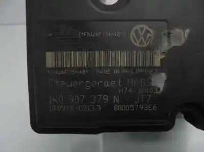 Pezzo di ricambio per auto di seconda mano centralina abs per volkswagen golf v (1k1) (10.2003) highline 105 cv / 77 kw riferimenti oem iam 10097003133  