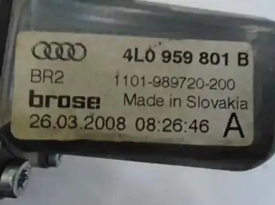 Автозапчасти б/у регулятор стекла заднего левого за audi q7 (4l) cas ссылки oem iam 4l0839461a  