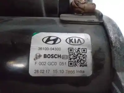 Автозапчастина б/у двигун запускається для kia picanto (ja) g3la посилання на oem iam 3610004300  