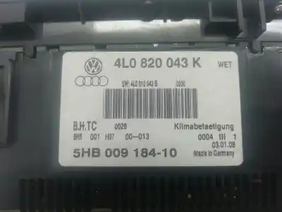 Автозапчасти б/у климат-контроль за audi q7 (4l) bhk ссылки oem iam 4l0820043m  