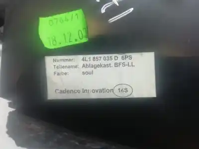 Автозапчасти б/у бардачок за audi q7 (4l) bhk ссылки oem iam 4l1857104  